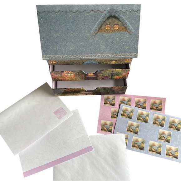 Thomas Kinkade Stationery Keepsake Cottage Box - Picture 7 of 8